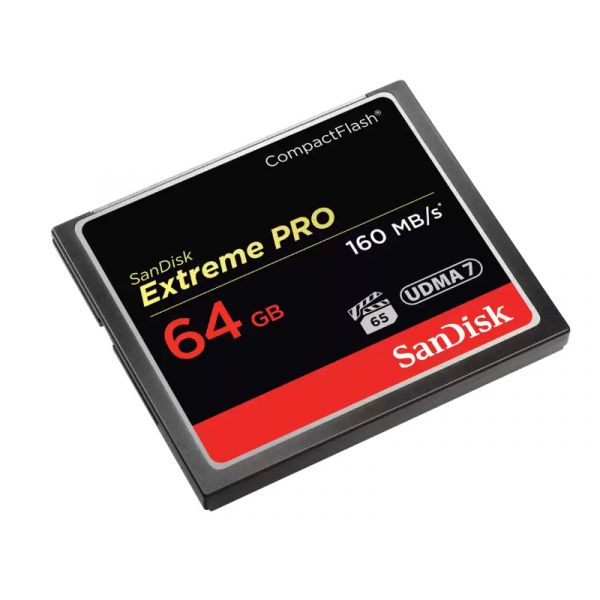 SANDISK memóriakártya CF EXTREME PRO KÁRTYA 64GB, 160MB/S